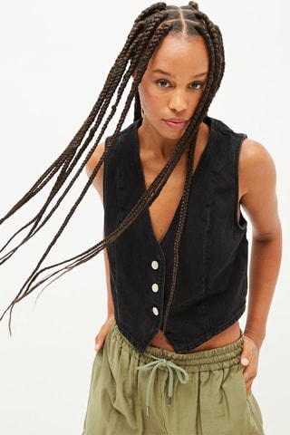 Mouwloos Vest - Zwart