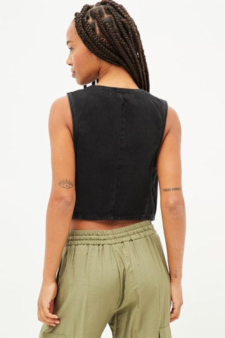 Mouwloos Vest - Zwart