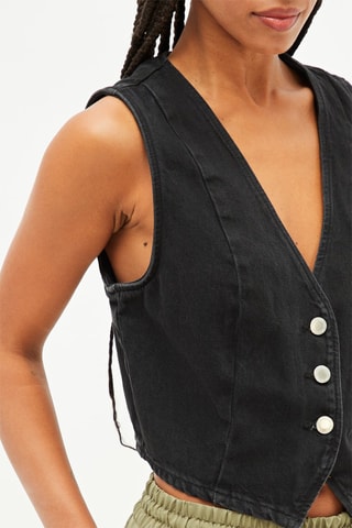 Mouwloos Vest - Zwart