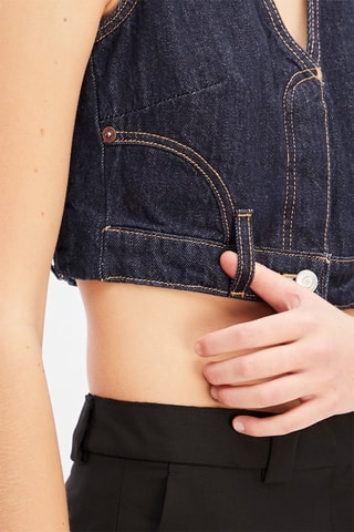 Mouwloos Vest - Donkerblauw