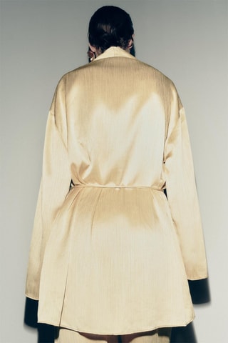 Satijnen Kimono - Ecru