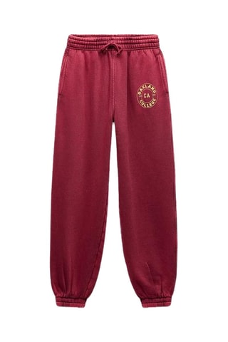 Joggingbroek - Bordeauxrood