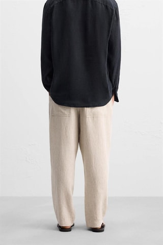 Linnen Broek - Beige