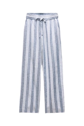 Linnen Pyjamabroek - Wit