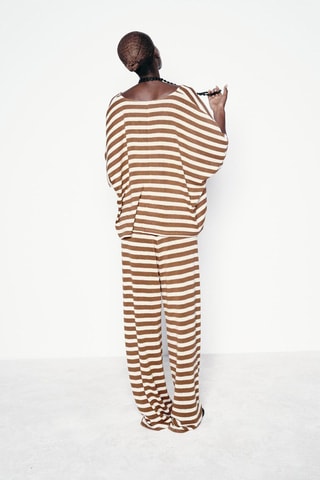 Broek Hoge Taille - Bruin