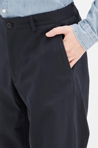 Rechte Broek Marineblauw
