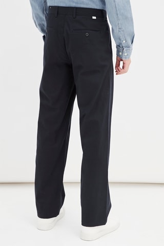 Rechte Broek Marineblauw