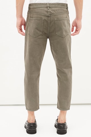 7/8 Broek Slim Fit - Groen