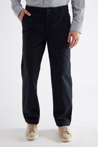 Rechte Broek - Marineblauw