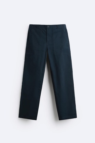 Rechte Broek - Marineblauw