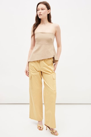 Broek Full Lenght Zachtgeel