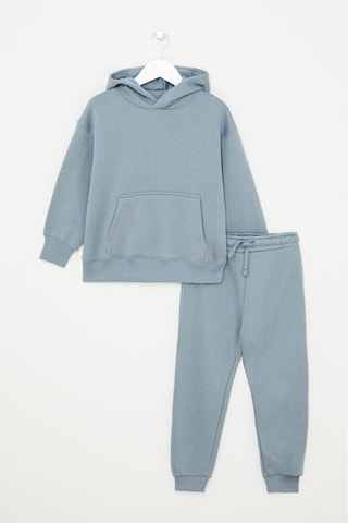Joggingbroek en Sweater met Capuchon - Blauw