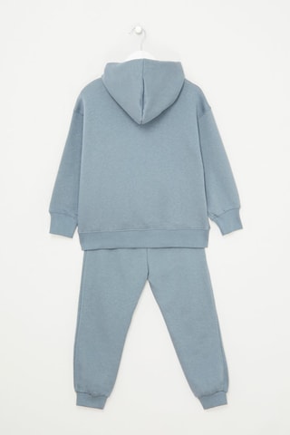 Joggingbroek en Sweater met Capuchon - Blauw