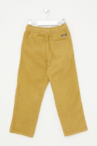 Velours Broek - Mosterdgeel