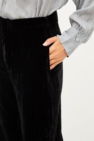 Velours Broek - Zwart