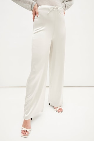 Satijnen Broek - Lichtgrijs