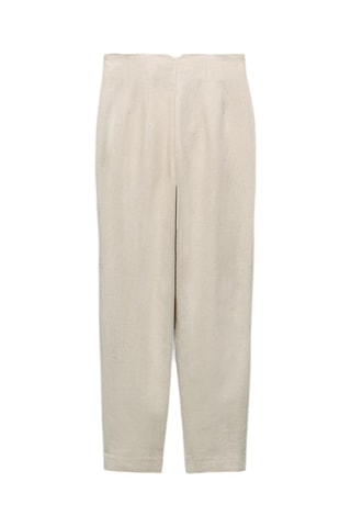 Broek Hoge Taille - Beige