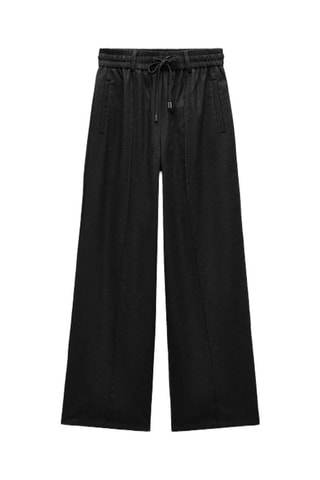 Broek Wide Legs - Zwart