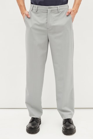 Wollen Broek - Grijs