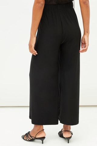 Broek Wide Legs - Zwart