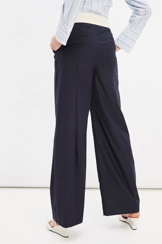 Rechte Broek - Marineblauw