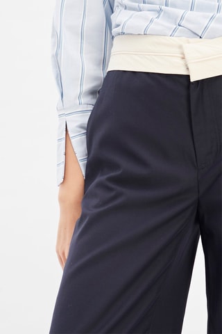 Rechte Broek - Marineblauw