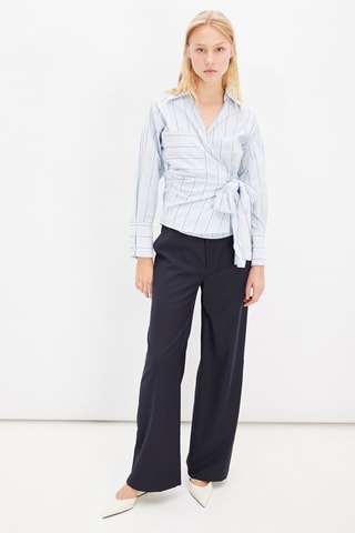 Rechte Broek - Marineblauw