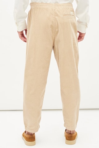 Velours Broek - Beige