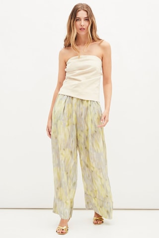 Ramie Palazzobroek - Grijs