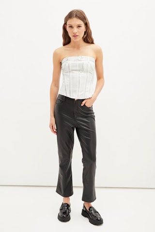 Broek Flare Cut - Zwart