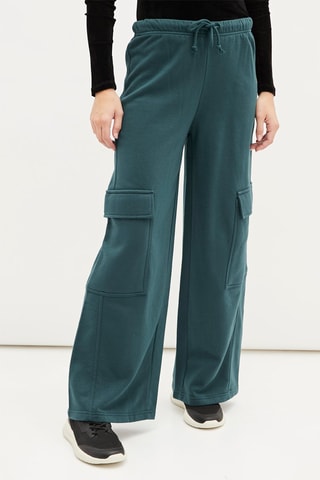 Cargobroek - Petrolblauw