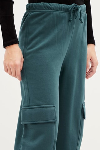 Cargobroek - Petrolblauw