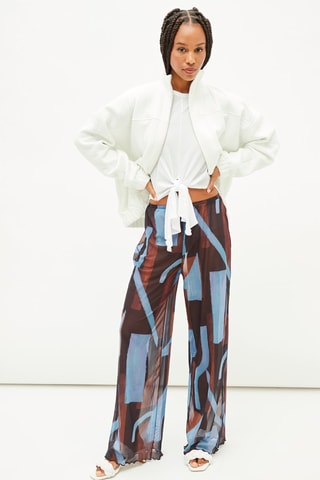 Broek - Bruin en Blauw