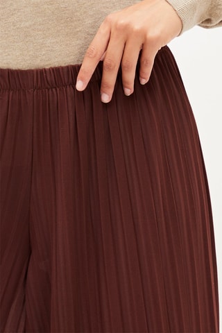 Broek Wide Legs - Bruin