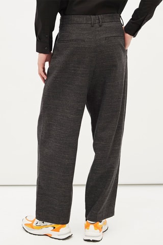 Broek Relaxed - Gemêleerd Grijs