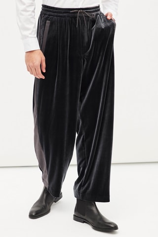 Velours Broek - Zwart