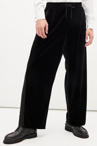 Velours Broek - Zwart