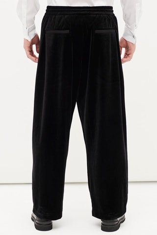 Velours Broek - Zwart