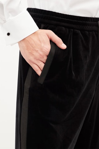 Velours Broek - Zwart