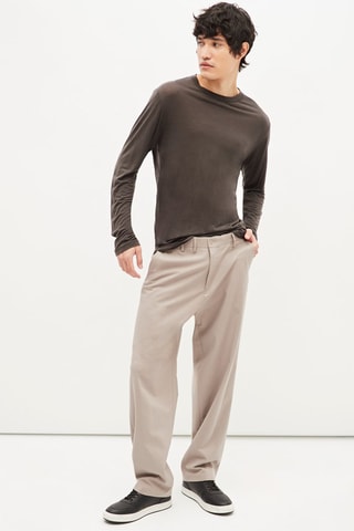 Broek Relaxed - Beige