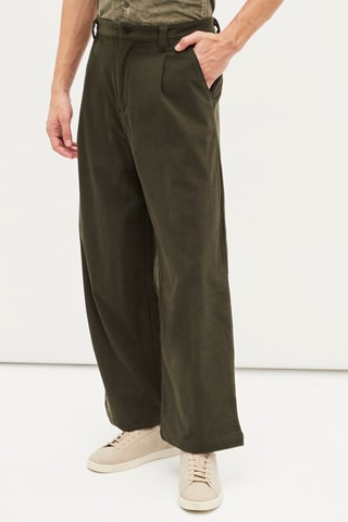 Velours Broek - Groen