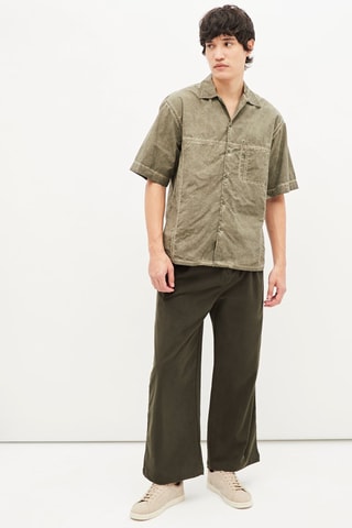 Velours Broek - Groen