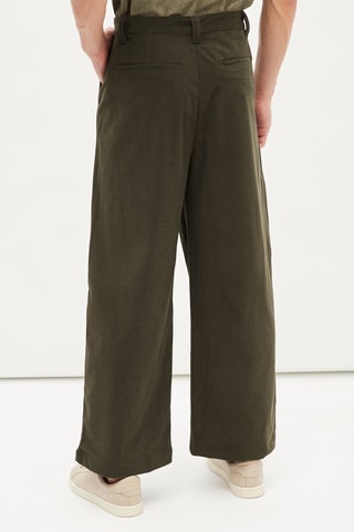 Velours Broek - Groen