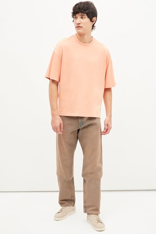 Rechte Jeans - Bruin