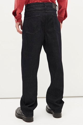 Jeans recht model - Donkerblauw