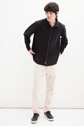 Jeans recht model - Beige