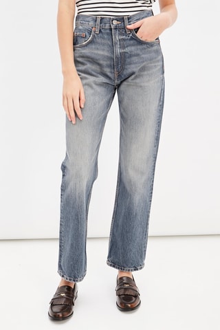 Rechte Jeans - Blauw