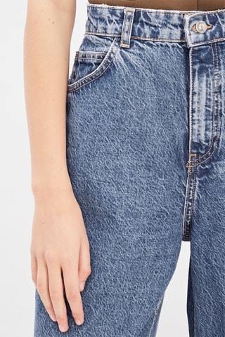 Jeans wide legs - Blauw