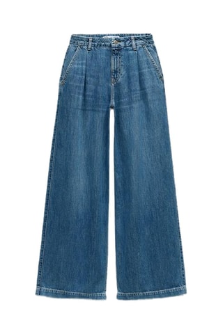 Jeans wide legs - Blauw