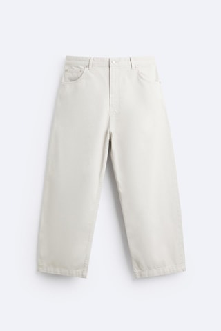 Jeans Wide Legs - Beige